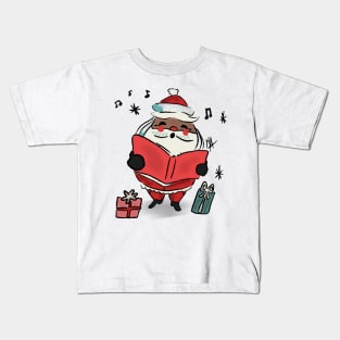 Singing Santa Kids T-Shirt